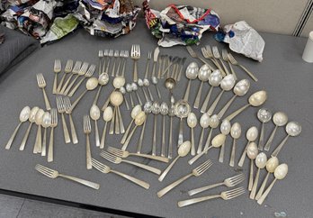 Sterling Silver Flatware ***Weighing  2964 Grams***No Shipping Local Pickup Only