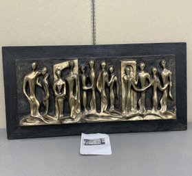 Mid Century Wall Art Signed Espada Retail $2500 1stDibs