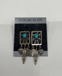 Sterling Silver Earrings By QT
