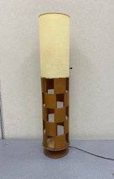 Mid Century Wood  Lamp