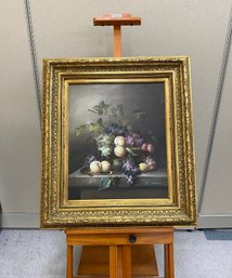 Ornately Framed Painting