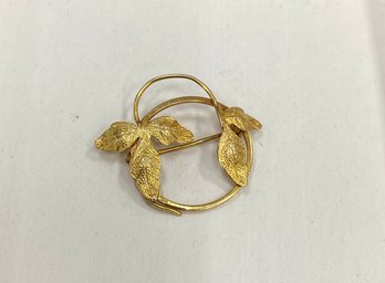 14K Gold Brooch