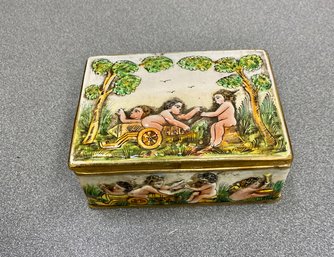 Italian Capi Di Monte Box