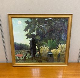 The Snake Charmer Framed Print