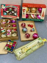 Large Collection Xmas Christmas Bulbs Ornaments Tree Topper