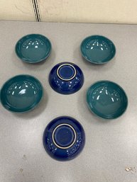 Six Denby Bowls  Denby Handcrafted Made In England