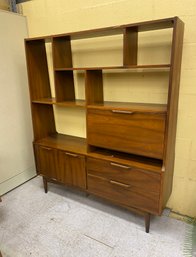 Mid Century Bookcase Desk ***Measurements Added***