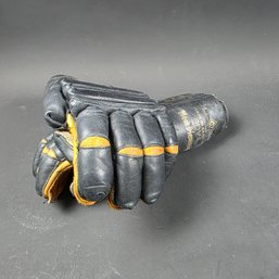Vintage Cooper Weeks Limited Black Diamond BDV Leather Hockey Gloves