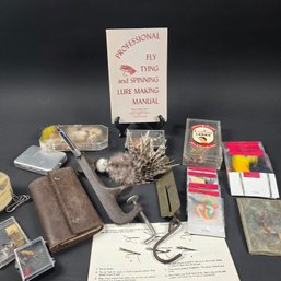 Hand Tied Flies And Fly Making Tools And Supplies