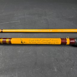 Three Fishing Poles - Eagle Claw Granger Ocean GO200 - Wright And McGill - Headdon Pal 7473 Mark III