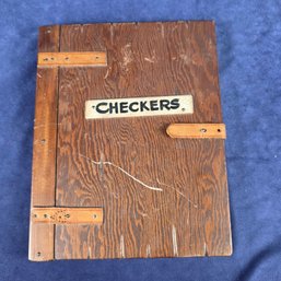 Antique Checkers Set