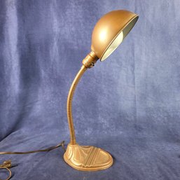 1930's Rodale Gooseneck Desk Lamp Works Great