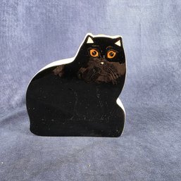 Cute Black Cat Vase