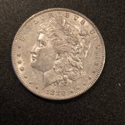 1880 - O  Morgan Coin