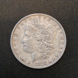 1878 Morgan Silver Dollar Coin