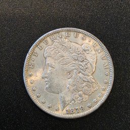 1878-s   Morgan Dollar Silver Coin