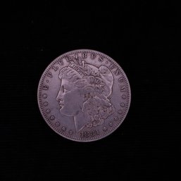 1881-S Morgan Silver Dollar Coin - 90% Silver