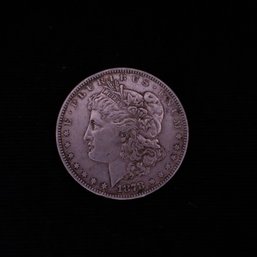 1878-S Morgan Silver Dollar Coin - 90% Silver