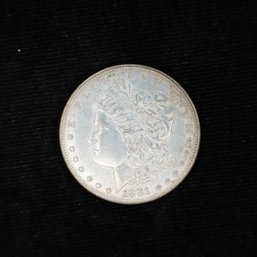 1881-S San Francisco Mint Morgan Dollar Coin