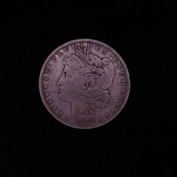 1878 Morgan Silver Dollar Coin - 90% Silver
