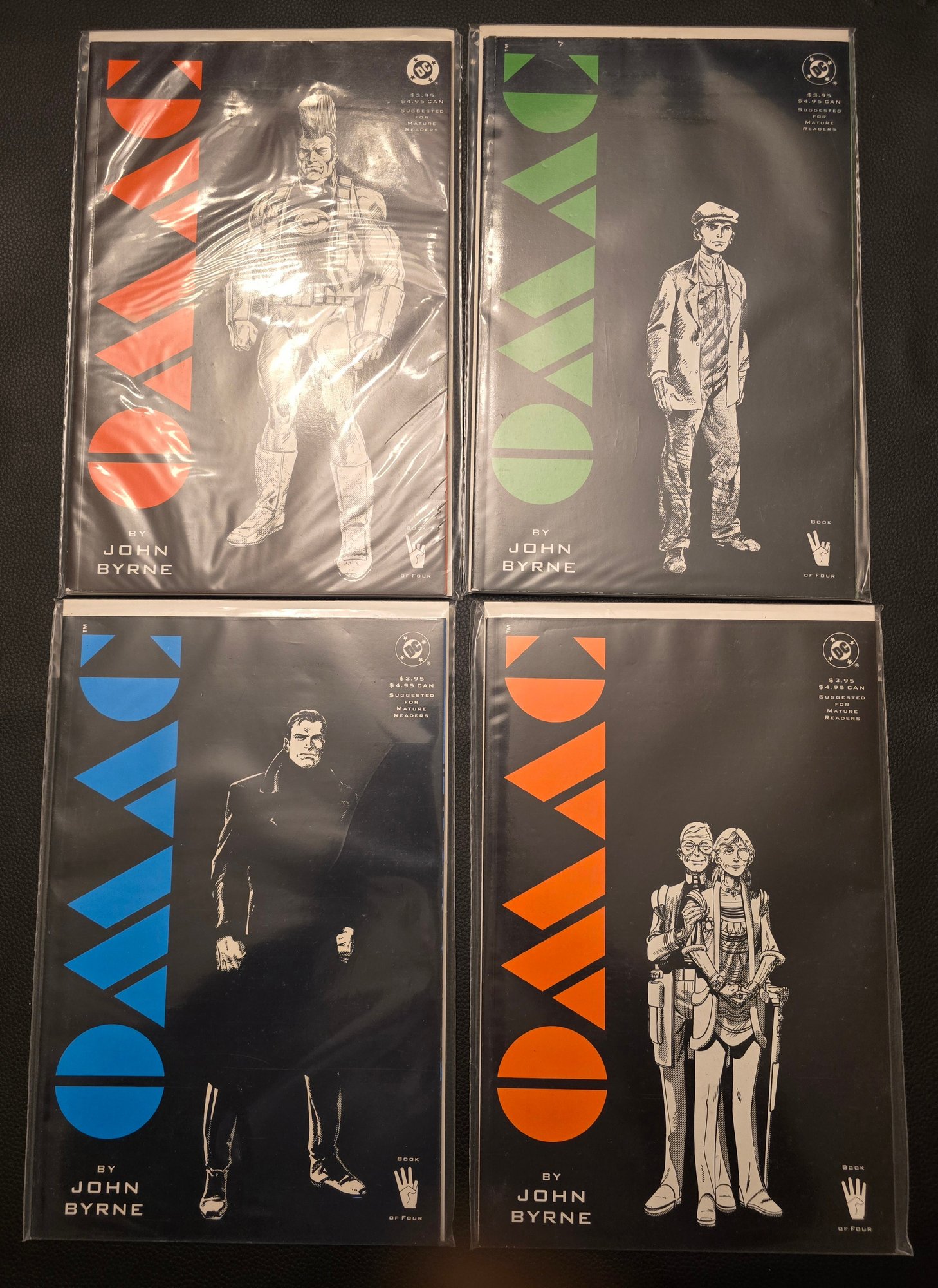 Omac John Rico OMAC DC Comics John Byrne Set Of 4 Graphic Novel Books 1 2 3 4 One Man ...