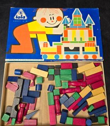 Vintage Box Of Tofa Block Set