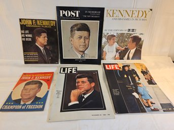 Vintage Kennedy Magazine Lot