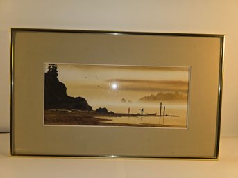 Watercolor Nicely Framed