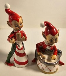 Joseph Original From Japan - Ceramic Christmas Elf Figurines