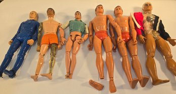 Vintage Action Figure Lot, Hasbro, Mattel, Universal City Studios, GI Joe