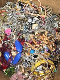 Box Of 48lbs. Of Mixed Jewelry