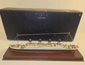 New In The Box Titanic Ship Collectible