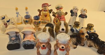 Salt & Pepper Shaker Lot #1