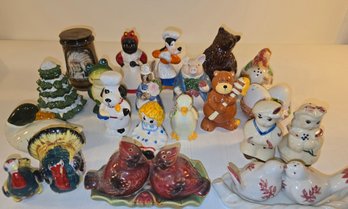 Salt & Pepper Shaker Lot #3