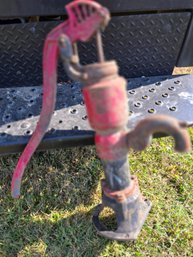 Antique Myers Red Well Hand Pump