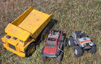 Lot Of 3 Vintage Toy Trucks Nylint & Buddy L
