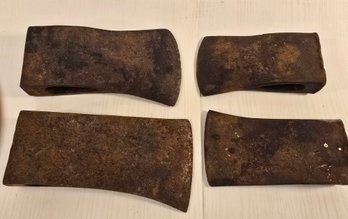 Lot Of 4 Antique Axe Heads