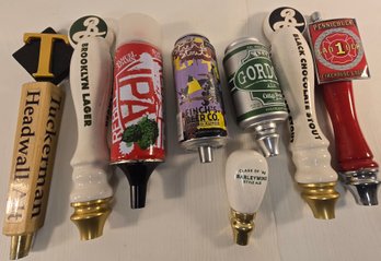 Lot Of Beer Taps 8 Bar Taps