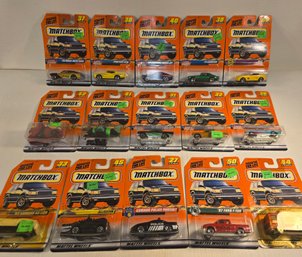 15 Vintage 1997 Matchbox Cars Lot #5