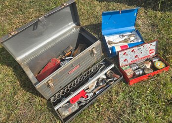 Craftsman Toolbox And Tool Lot & Soldering Set