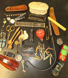 Junk Draw Lot With Lots Of Good Collectible Smalls