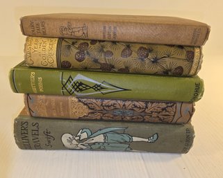 Lot Of Vintage And Antique Books Fairy Tales And Classics