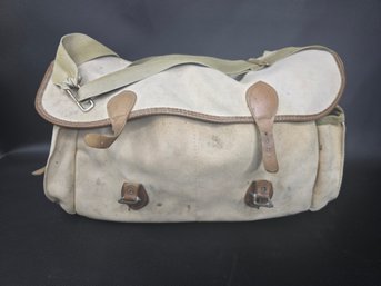 Vintage Abercrombie & Fitch Canvas Carry Bag No Label