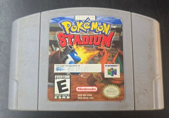 Pokemon Stadium (Nintendo 64, 2000) N64 Cartridge
