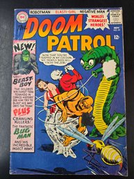 Vintage 1964 Comic Book Doom Patrol #123