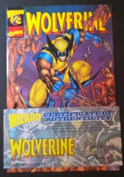 Wizard Wolverine #1/2 (Wizard, Marvel Comics, 1997) With COA