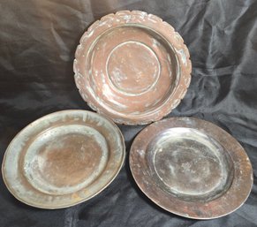 Antique Copper Tinned Plates