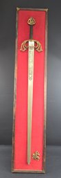 Vintage Display Decorated Sword