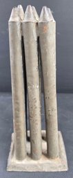 Antique Tin Candle Mold