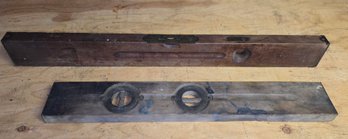 Vintage Wooden Level Lot, Stanley